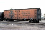 Santa Fe iced reefer SFRD #19104 demoted to MW use.